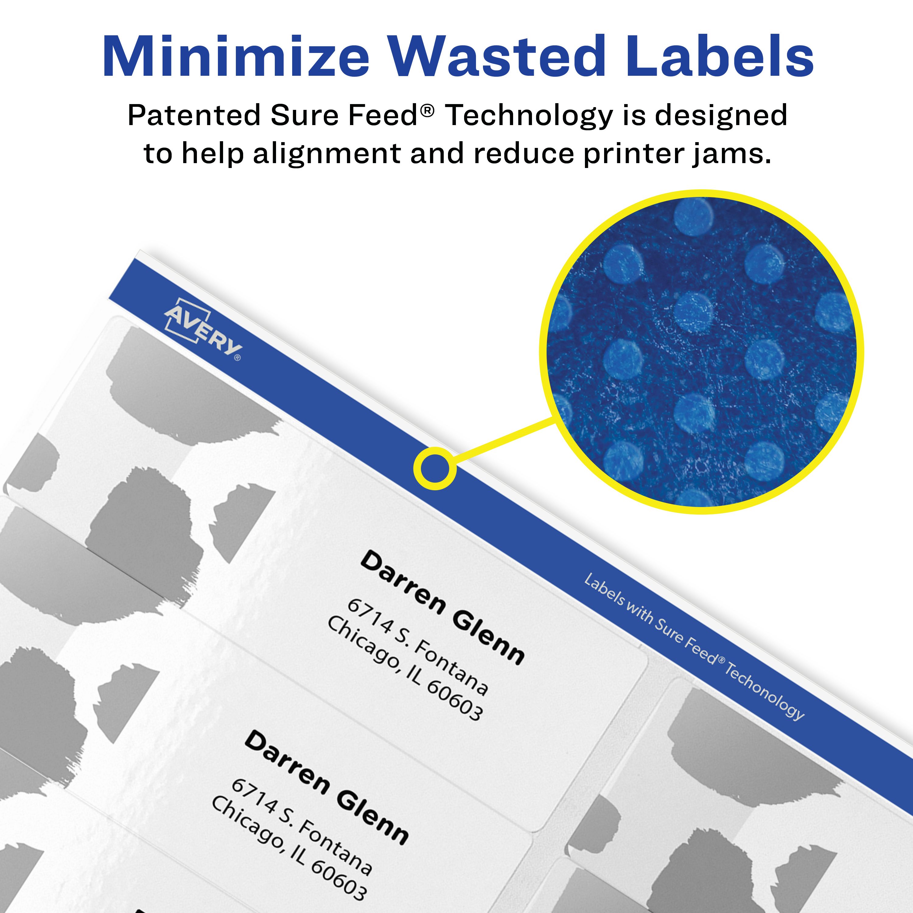 Easy Peel® Address Labels with Sure Feed 5962 | Avery